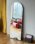 Set Espejo Arco 55 x 161 cms + Base Mármol Marea