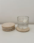 Posavasos Mármol Travertino