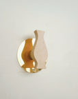 Perchero Alma + Bronce Travertino
