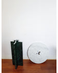 Mesa Mármol Ensamble Carrara y Verde Pre Order 15 días hábiles