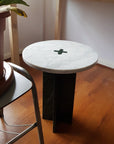 Mesa Mármol Ensamble Carrara y Verde Pre Order 15 días hábiles