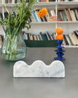Set Espejo Arco 55 x 161 cms + Base Mármol Olas