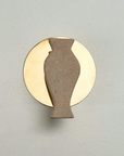 Perchero Hidria + Bronce Travertino