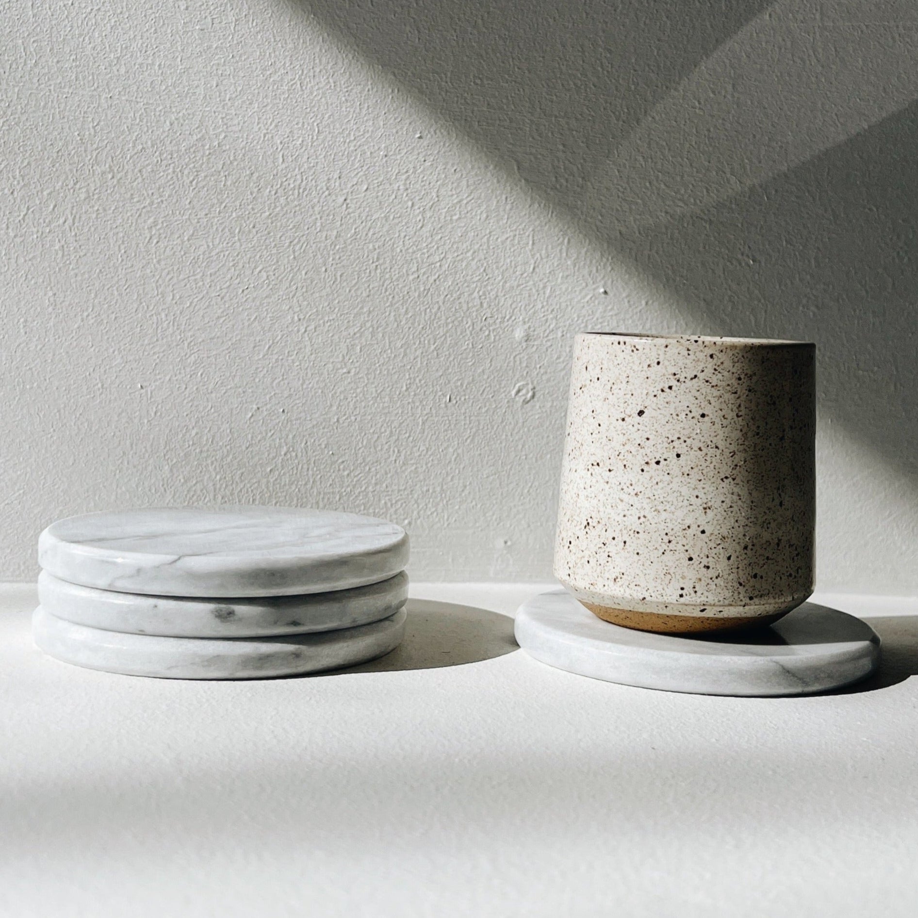 Posavasos Mármol Carrara Pre Order 10 días hábiles