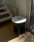 Mesa Mármol Ensamble Carrara y Verde   Pre Order 15 días hábiles