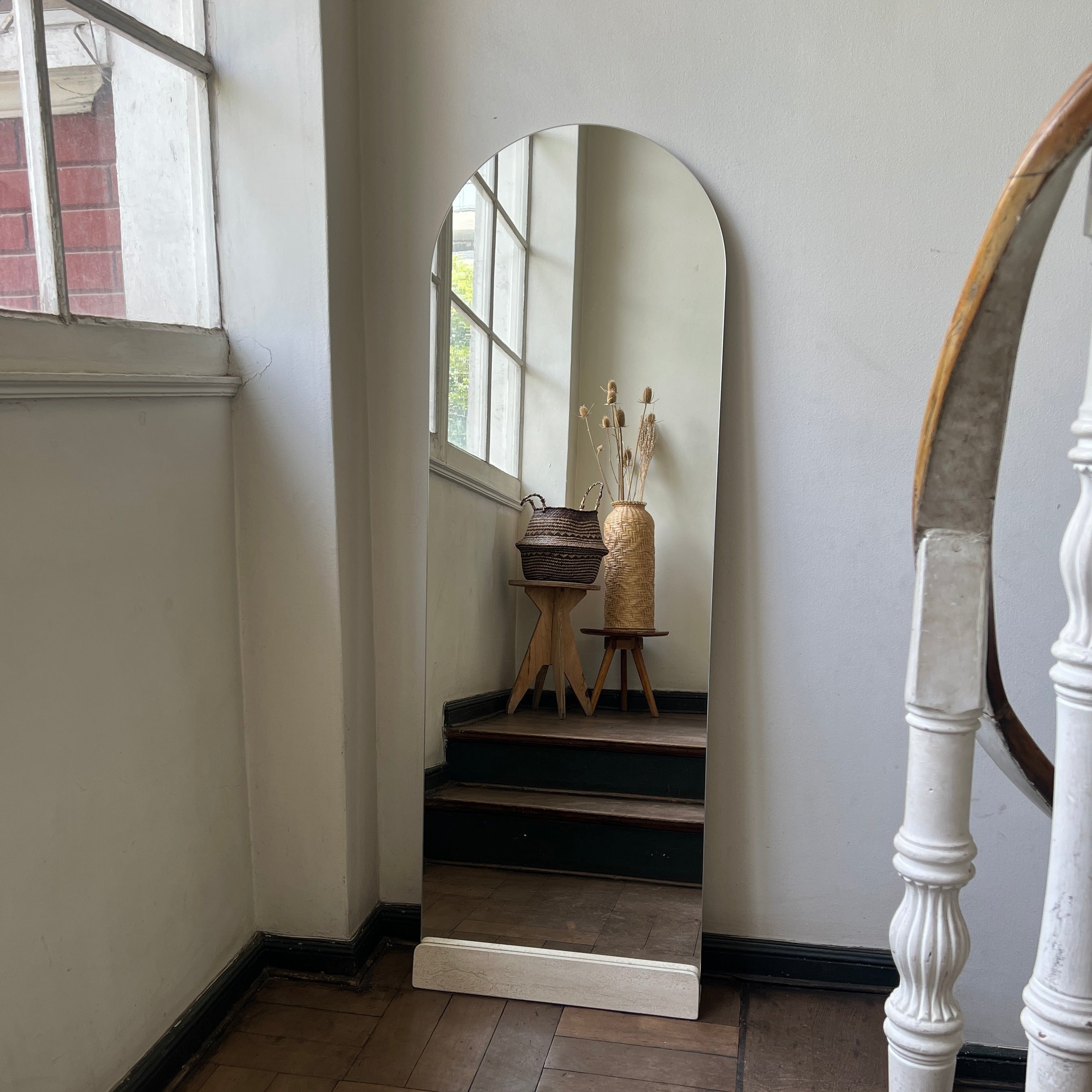 Set Espejos + Base Mármol Rectangular