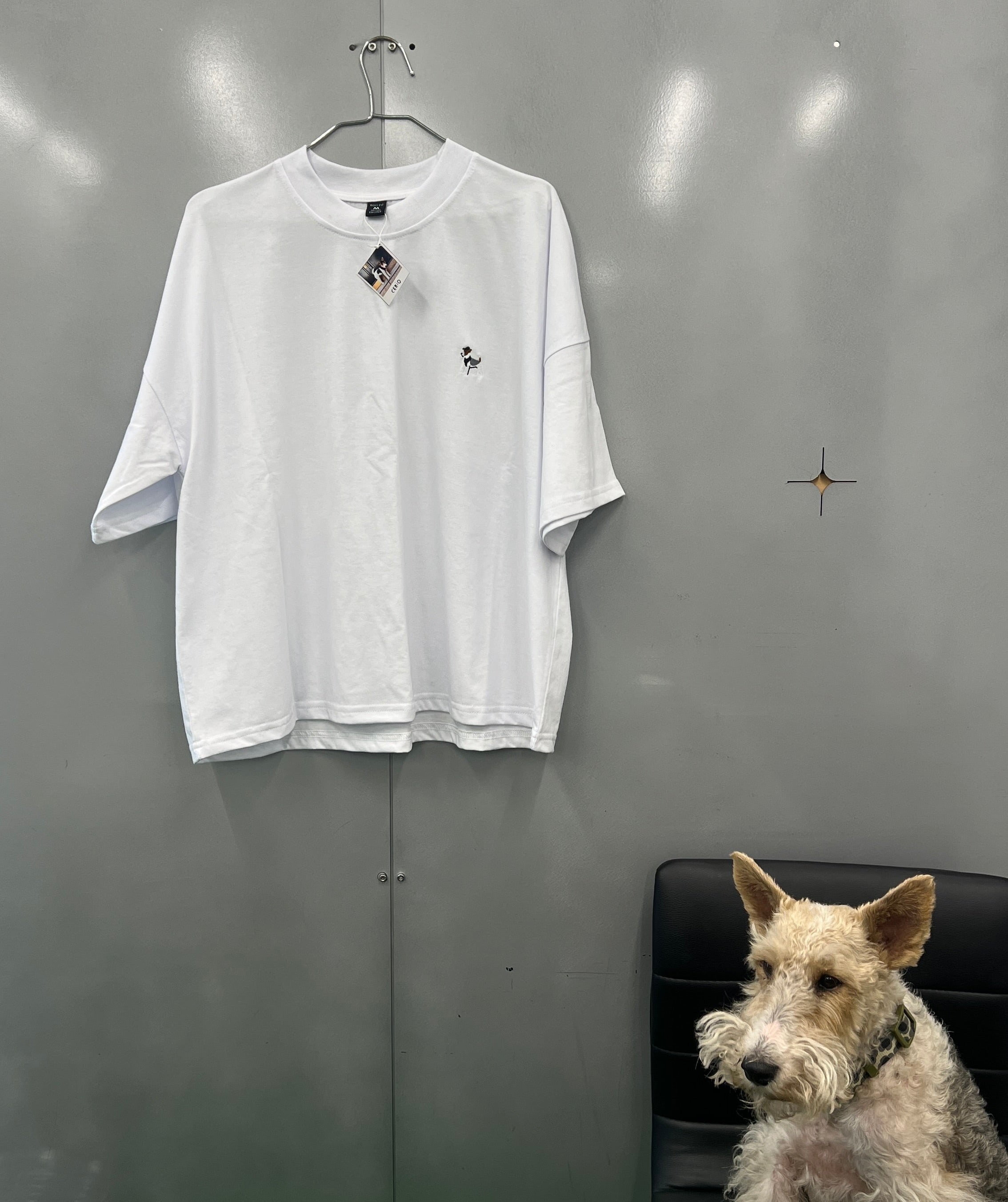 Nina Boxy Tshirt Blanca