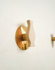 Perchero Alma + Bronce Travertino