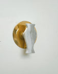Perchero Hidria + Bronce Carrara