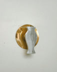 Perchero Hidria + Bronce Carrara