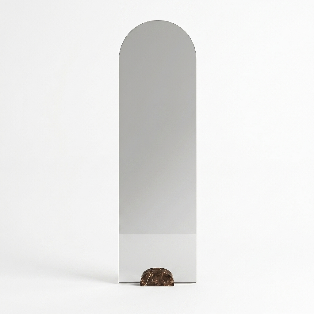 Set Espejo Arco 55 x 161 cms + Base Mármol Marea · GRATIS Base Mármol
